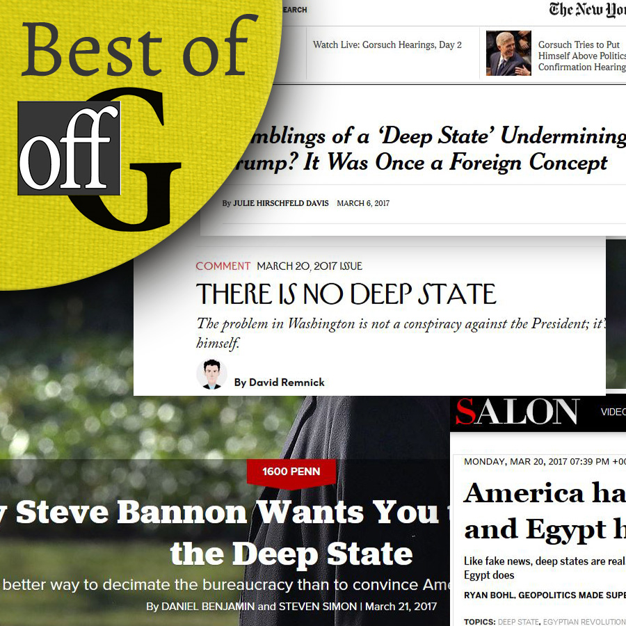 BEST OF OFFG: “There is no American Deep State…it just looks like there is”