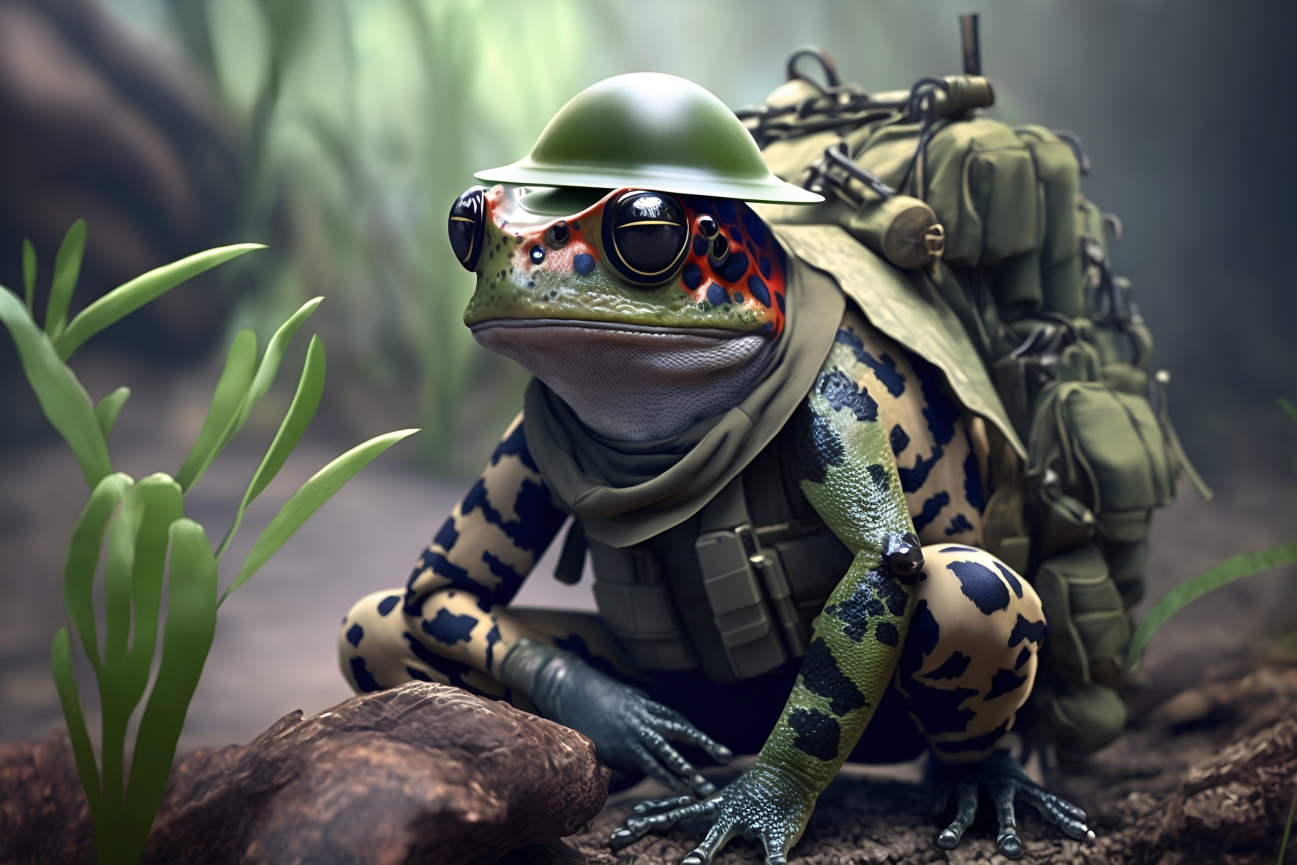 The Frog of War