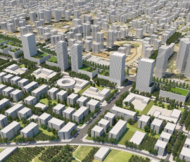 Impression of East Rehovot plan / Photo: Rosenfeld Arens Architects