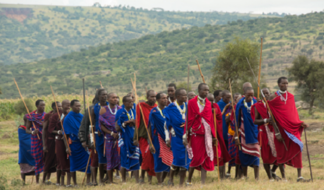 maasai warriors wo encroachment