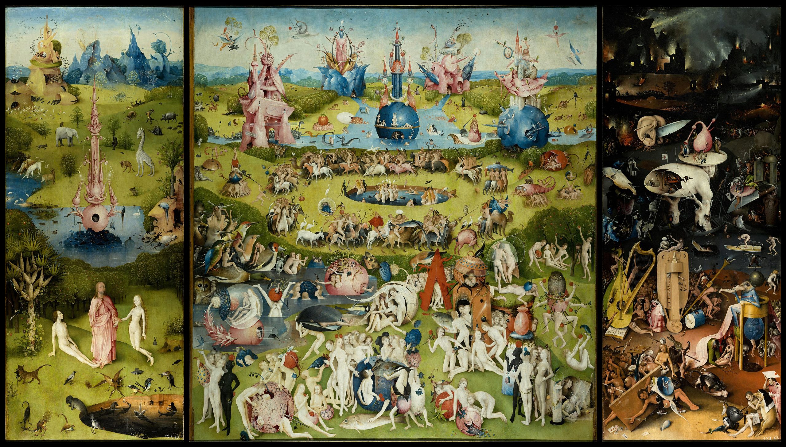 Bosch - The Garden of Earthly Delights (wikimedia)